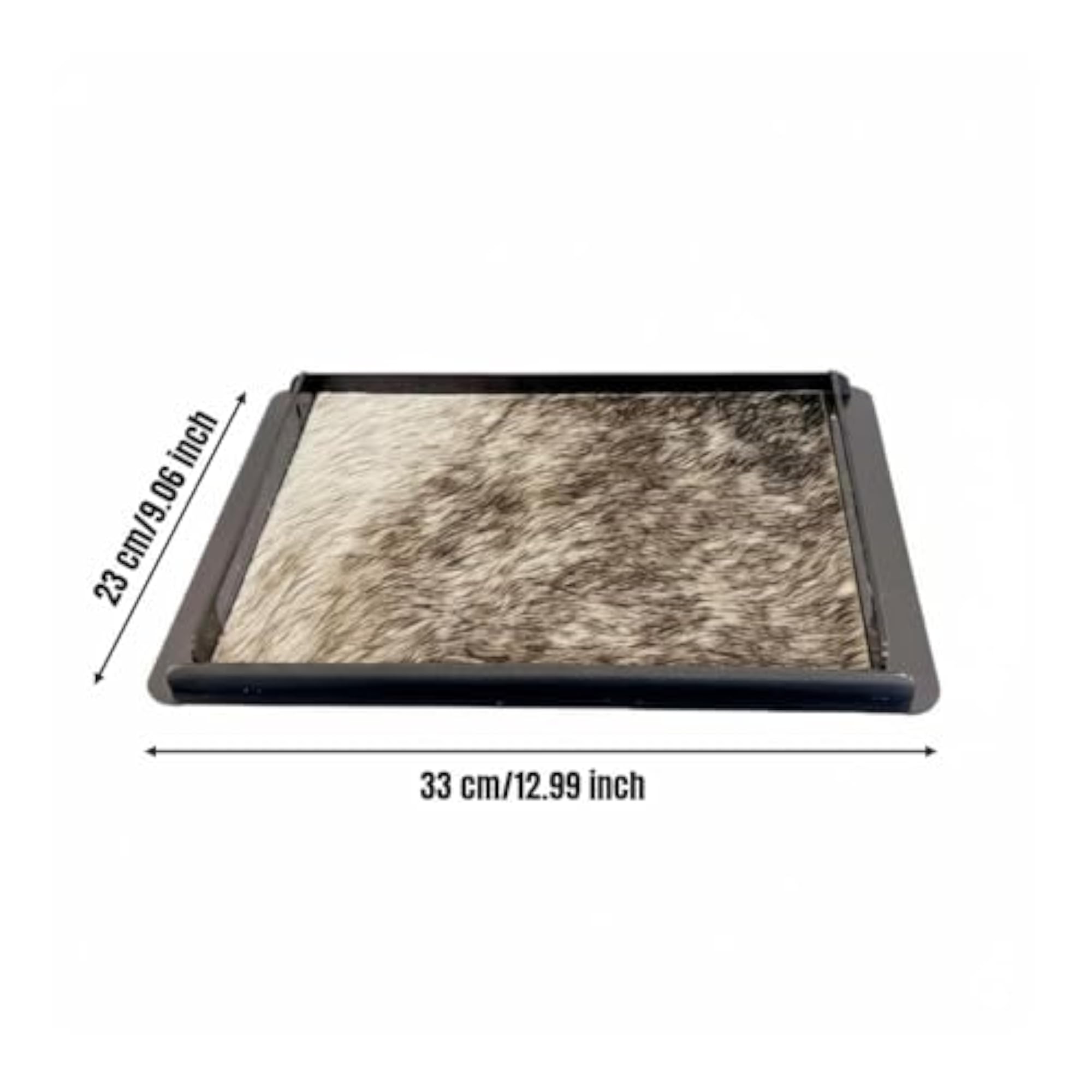 Creative Horsehair Decorative Tray, Modern Serving Platter