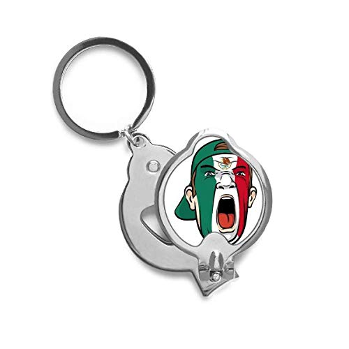 Cortador de uñas DIYthinker Bandera de México para manicura y cuidado
