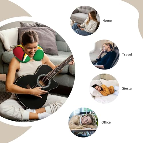 Almohada de memoria para viaje U-shaped 30 cm miniatura 7