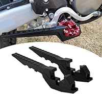 BIUGERCN Fußraste Motorrad Vorne Sozius Fußrasten Motorrad Beifahrerfußrasten Fußstützen Universal für EXC XC FE WR CRF RMZ Surron Light Bee X/S Talaria XXX X3 MX3 MX4 MX5 TL4000 TL5500 Dirt Pit Bike