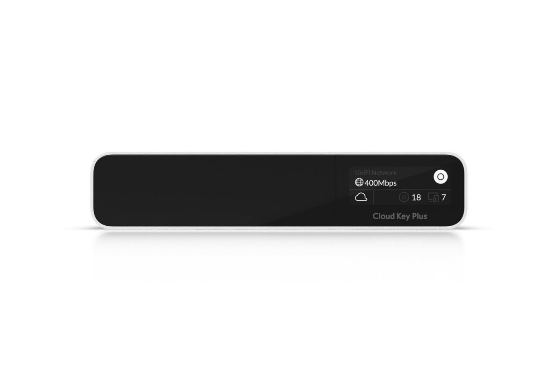 Cloud Key Gen2 Plus (UCK-G2-SSD) – Console di Gestione UniFi con SSD 1 TB Preinstallato – Multi-Applicazioni – PoE o USB-C – Display OLED – Bluetooth