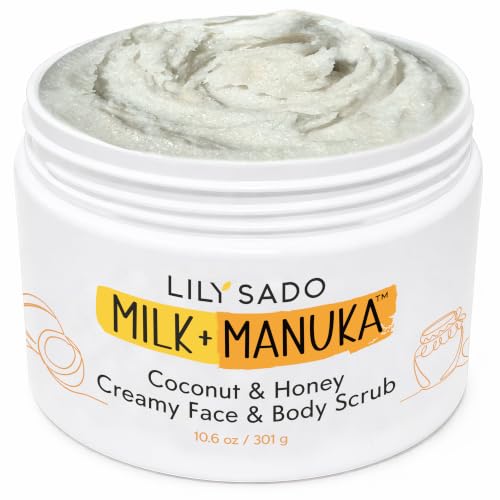 LILY SADO Milk + Manuka Creamy Sugar Scrub