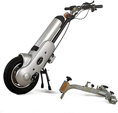 Electric Handcycle Wheelchair Attachment - Handbike Conversion Kit for Enhanced Mobility, Front Drive Bracket for Sports and Electric Wheelchairs