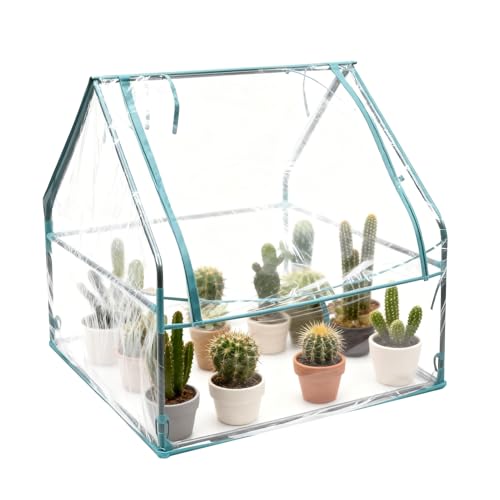 Copertura di ricambio per serra, protezione trasparente per piante - copertura in lamina per piante da esterno - per serra, giardino e patio esterno, rialzato, cortile posteriore