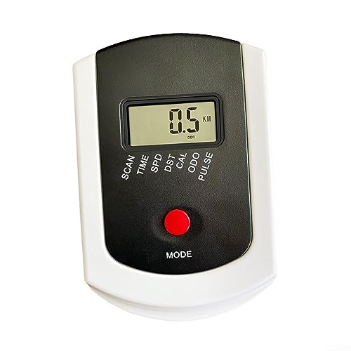 Monitor Tacho, Heimtrainer Computer Indoor Monitor Stationärer Monitor Tachometer mit W/Herzfrequenz für Computer Spinned Bike