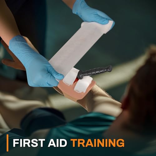 Image of Wound Training Knife Kit, Wearable Bleed Control Kit for Medical Classes, First Aid Training, Medical Education
