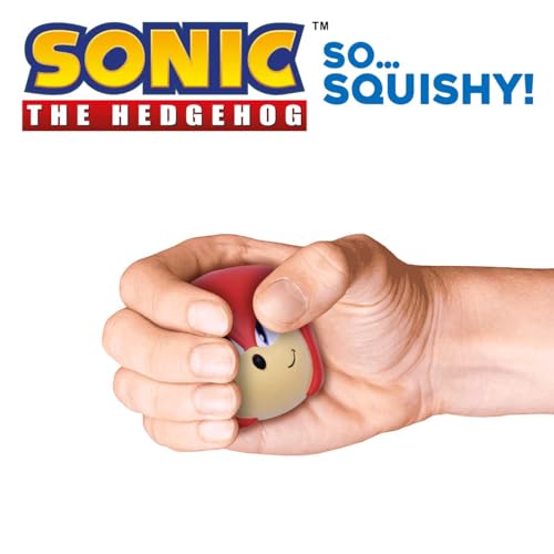 Sonic The Hedgehog SquishMe Series 2 – Squeeze & Collect Super Soft Blind-Bag Squishy Toy, Ages 3+ (Sonic, Knuckles, Tails, Shadow, Amy Rose)