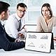 Whiteboard Klein A5, SHAIDOJIO A5 Mini Whiteboard mit 3 Farbe White Board Marker, 1 Schwamm und 1 Wischtuch, Doppelseitiges Tragbares Mini Schreibtafel Abwischbar mit PU-Abdeckung für Büro Schule