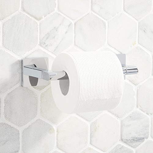 Signature Hardware 448340 Hibiscus Single Post Toilet Paper Holder