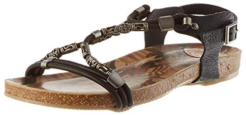 Porronet Sandalias de mujer negro Fi2534