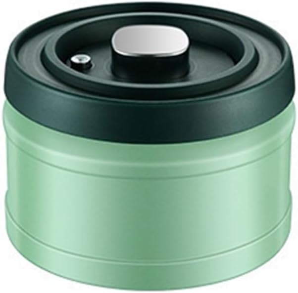 Stainless Steel Airtight Coffee Container Storage Canister Sealed Jar Food Organizer Kitchen Vacuum Box Bean Cans Decor