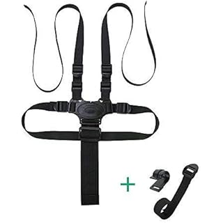 Topwon 5 Point Harness Baby Chair Stroller Safety Belt Pram Buggy Strap for Children High Chair/Pushchair/Booster Replacement…