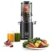 Panasonic Slow Juicer MJ-L900KXE Entsafter, 120 mm Einfüllöffnung, Schwarz