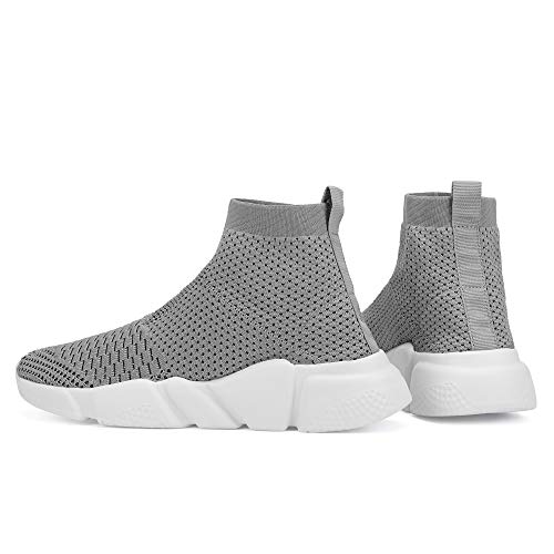 Image of Casbeam Men's Running Knit Comfortable Lightweight Breathable Casual Sports Shoes Fashion Sneakers Slip-On Walking Shoes
