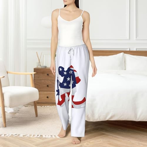 Pantalon de pyjama pour femme doux extensible avec poches amples - 6