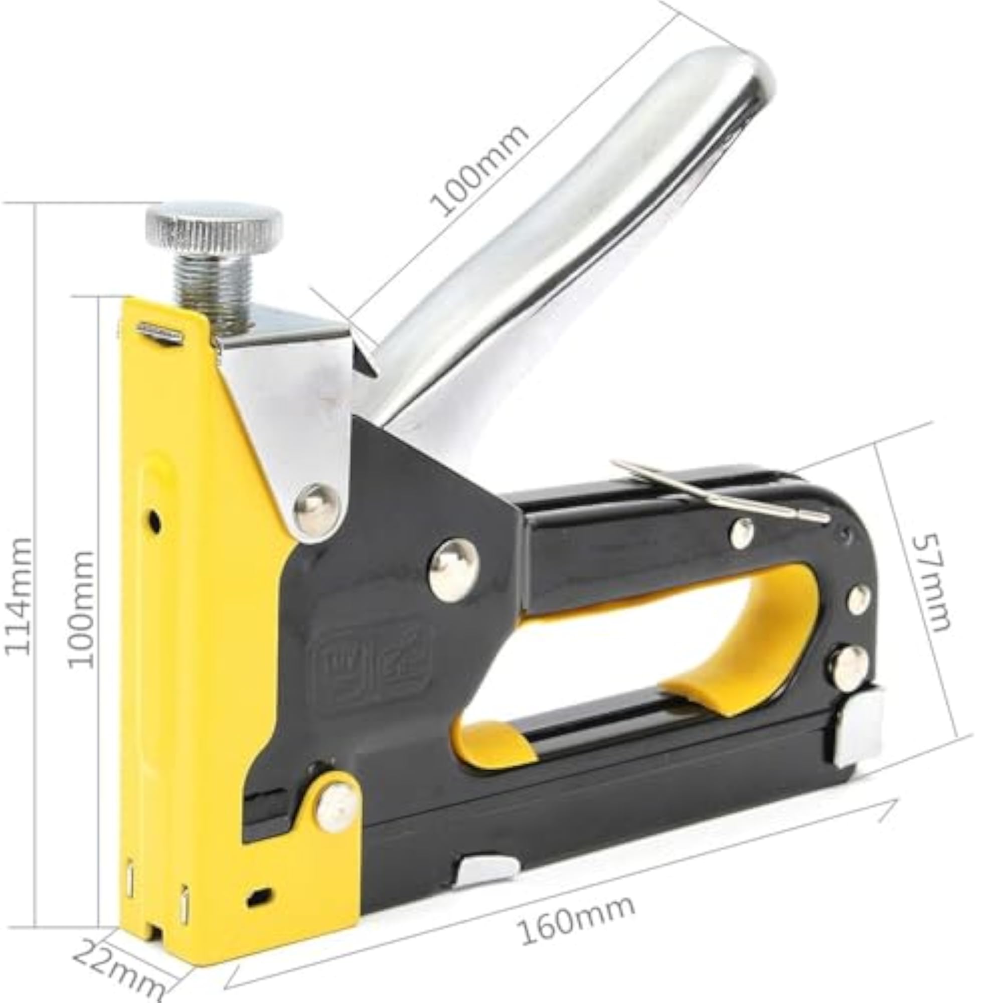 Heavy Duty 3 in 1 Metal Staple Gun with 1000 Staples