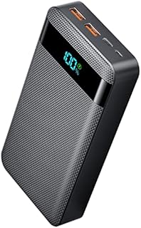 Power Bank, Portable Charger 30000mAh, Powerbank with 22.5W QC3.0 Quick Charge, USB C Battery Pack with LED Display Portable Power Pack with 3 Outputs & 2 Inputs Compatible with iPhone Samsung Android