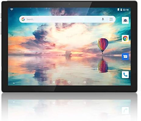 Tablet 10 inch, Android 8.1 Oreo, 2+32GB, 2.4GHz WiFi and 8MP Rear Camera, GPS, Bluetooth, Google Certified Tablets - Black