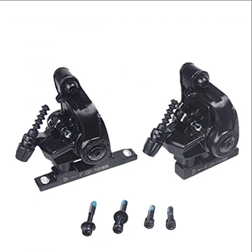 DAZZLEEX 1 paio di pinze per freni a disco per bici da corsa, per bici da strada, freno a disco meccanico a montaggio piatto, in lega di alluminio, per bici da strada, mountain bike