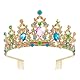 Crowns for Women, Vofler Crystal Bridal Tiara Colorful