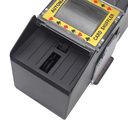 Aisikoo Card Shuffler 4 Deck Automatic, Battery Operated Electric Shuffling Machine, For Playing Cards, Family Party Poker, Uno #TOP5