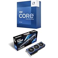 Intel Core i7-13700K Gaming Desktop Processor 16 cores (8 P-cores + 8 E-cores) with Integrated Graphics - Unlocked + Arc Graphics Card