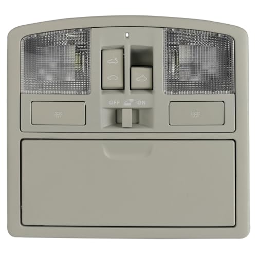 Image of Osompar Overhead Console Reading LED Light w /Sunroof Switch for Mazda 3 2010 2011 2012 2013 Upgraded Version Sunglass Holder Console