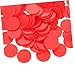SUPVOX 100pcs Colored Round Counting Chips Blank Game Tokens for Boys and Girls for Math Learning Classroom Activities and Party Games Material Smooth Edges