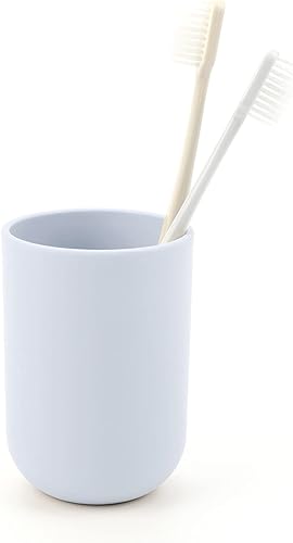 Miniatura 6 de Soporte para cepillos de dientes, taza de baño, vaso de cepillado de dientes, vaso para beber, pasta de dientes, organizador de encimera, taza de
