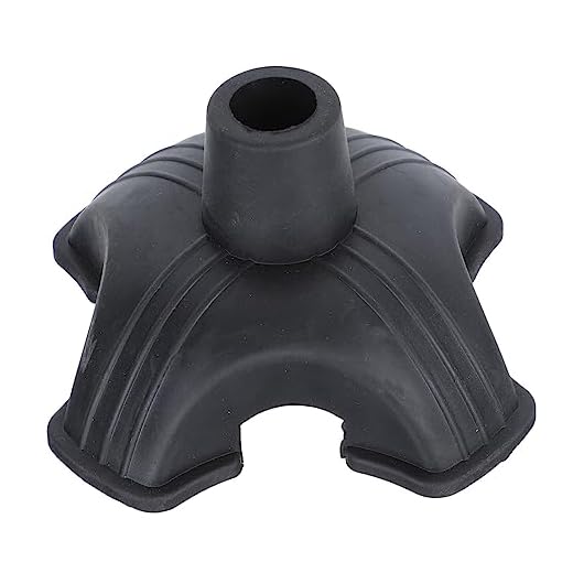 Mobestech 1 Unidade muletas Ponteira de borracha pesados Dicas de cana de borracha reforçada Dicas muleta Liga de alumínio Acessórios tapete de chão protetor mais bengala plástico