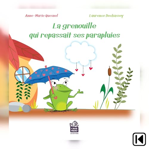 『La grenouille qui repassait ses parapluies』のカバーアート