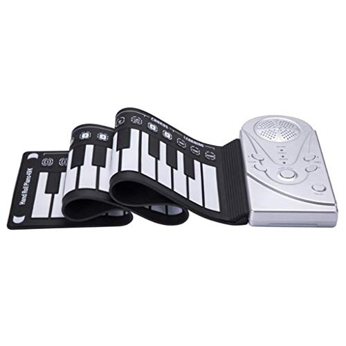 DSHGDJF Clavier numérique Flexible Portable à 49 Touches Piano Silicone Roll Up Piano Clavier électronique Pliant - Les Beatles, Paul McCartney, John Lennon, RIngo Starr, George Harrison DSHGDJF Clavier numérique Flexible Portable à 49 Touches Piano Silicone Roll Up Piano Clavier électronique Pliant