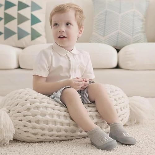 Image of Baby Sock Shoes Baby Walking Shoes Infant Non-Slip Breathable Slippers with Soft Rubber Sole Baby Boys Girls Sneakers