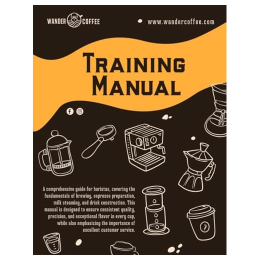 Comprehensive Barista Training Manual