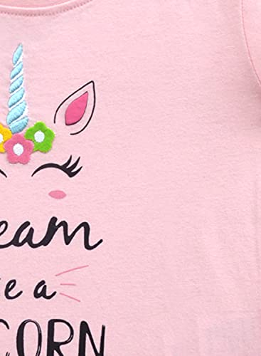 Image of A.T.U.N. (ALL THINGS UBER NICE) Girls Printed Round Neck Short Sleeve Regular T-Shirt