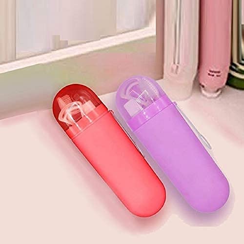 ULTRAZON Travel Toothpaste & Brush Holder Cartoon Portable Creative