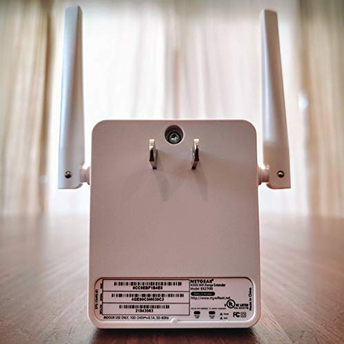 NETGEAR Wi-Fi Range Extender EX2700 - Coverage Up to 800 Sq Ft and 10 Devices with N300 Wireless Signal Booster & Repeater (Up to 300Mbps Speed), and Compact Wall Plug Design by NETGEAR - Used condition - Image 7