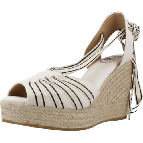 Toni Pons Pals Cct chaussures compensées femme en toile et corde