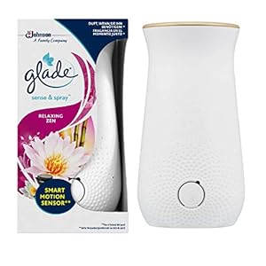Glade (Brise) Sense & Spray, kamergeur met bewegingssensor, houder & 1 navulling, Relaxing Zen, 18 ml
