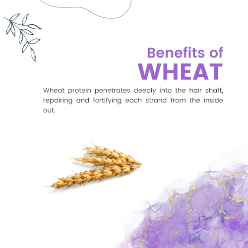 Image of ROM A5 Z | KHADI Herbal Shampoo | Strengthens & Conditions | Sulfate & Paraben Free (Wheat Protein (420 ML))