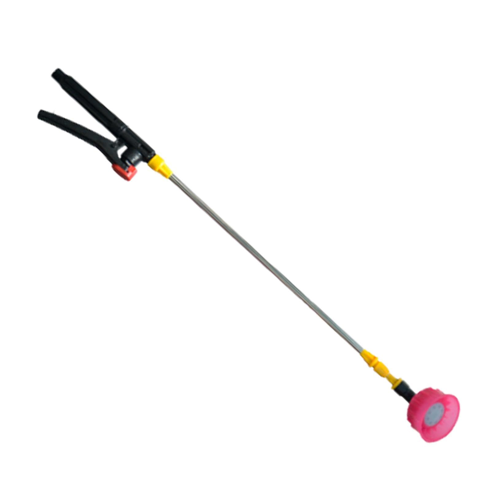 Lance de Pulvérisation Tige Rétractable pour Jardin D'Arrosage Rallonge de Nettoyage en Acier Inoxydable Adapté Au Jardinage et Au L, Buse à 8 Trous