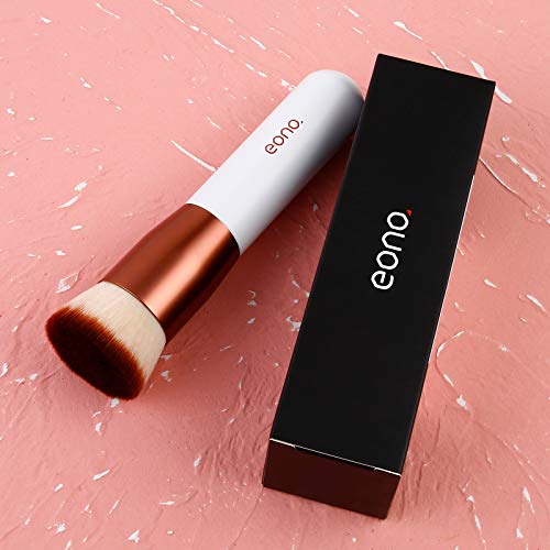 Eono Essentials Make Up Brush Foundation Kabuki Flat Top For Buffing, Stippling, Concealer #TOP4