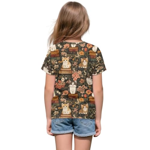 Girls Button Henley Shirts 2-16 Years Kids Summer Short Sleeve T-Shirts Casual Outdoor Back to School Outfits3