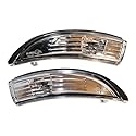 Außenspiegel Blinker Spiegelblinker Seitenblinker Blinkleuchte Kompatibel mit Ford Fiesta 2008-2017 B-max 2012-2017 8A6113B382AB 8A6113B382AC 8A6113B382AD R+L