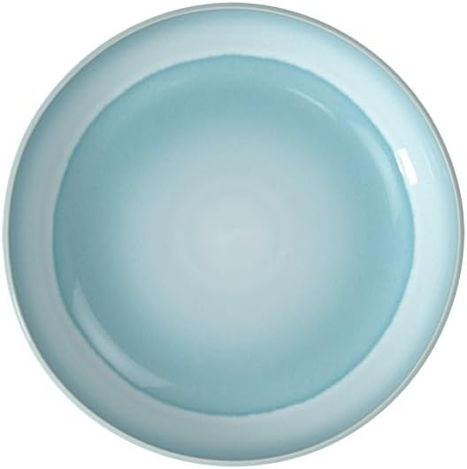 like. by Villeroy & Boch Perlemor Aqua Pasta Bowl, Blue, 8.66 in