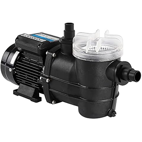 monzana Filterpumpe 10.980 l/h mit Vorfilter Poolpumpe Umwälzpumpe Sandfilter Pool Pumpe 11,0m Förderhöhe Poolfilter Cover