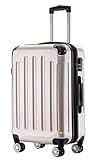 trolley polycarbonat oder polypropylen GERINGER PREIS MIT ZWEI JAHREN GARANTIE !