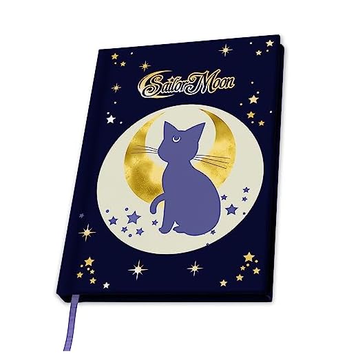 ABYSTYLE Sailor Moon Luna & Artemis - Cuaderno A5