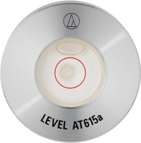 Niveau à bulle pour platine vinyle Audio-Technica AT615a en aluminium
