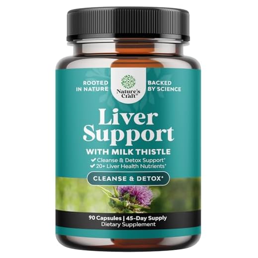 Liver Supplements with Milk Thistle - Artichoke - Dandelion Root Support Healthy Liver Function for Men and Women Natural Detox Cleanse Capsules Boost Immune System Relief (90 Count)